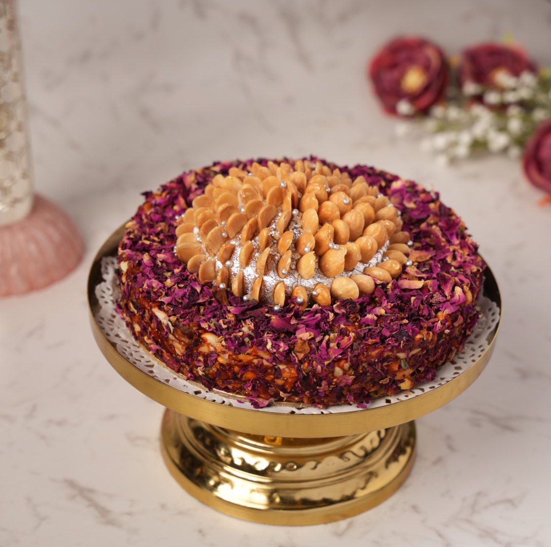 Gulab with Almond Center