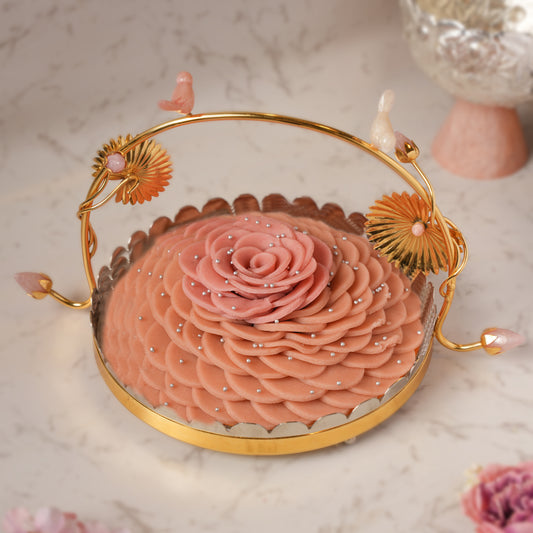 Badam Flower Cake