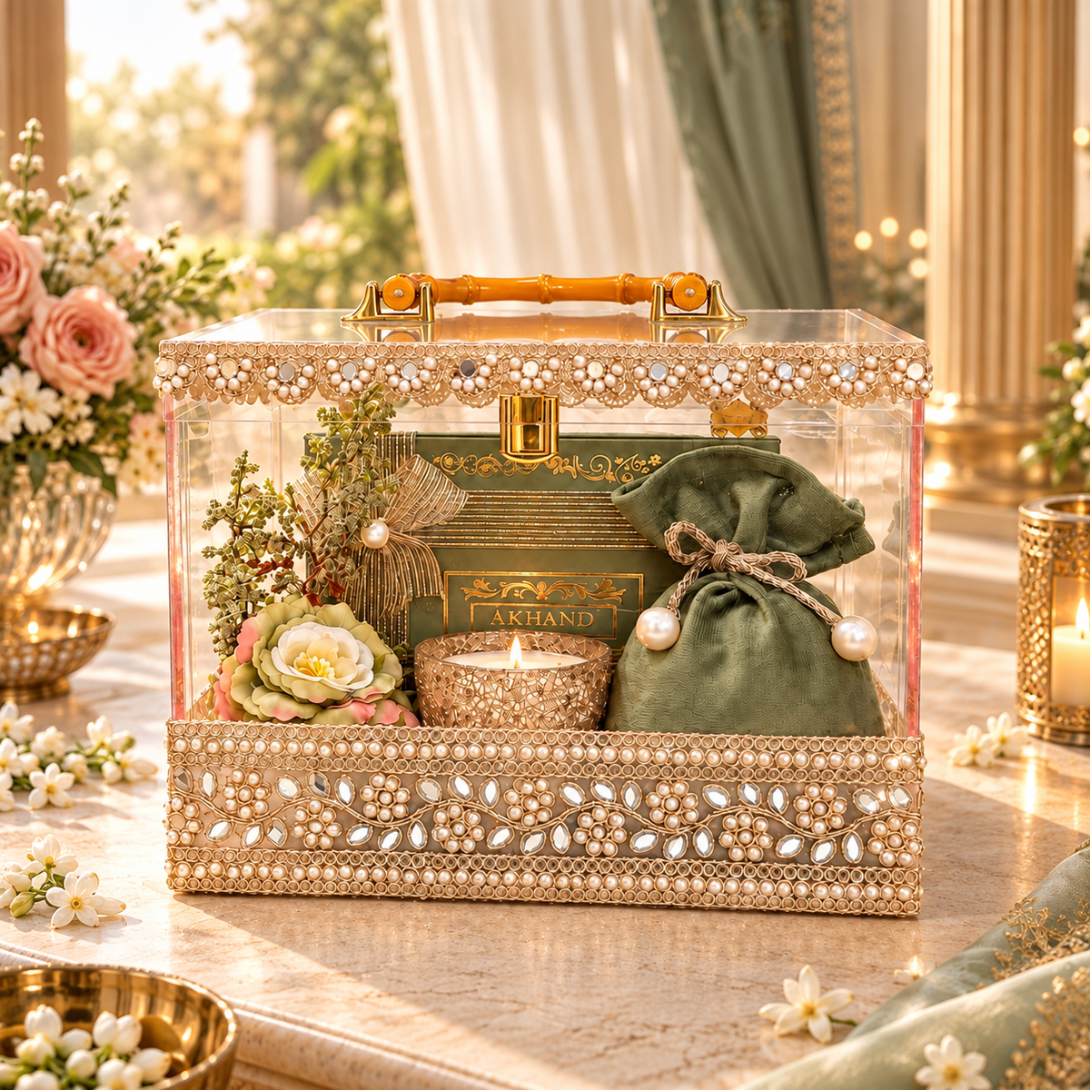 Crystal Elegance Platter