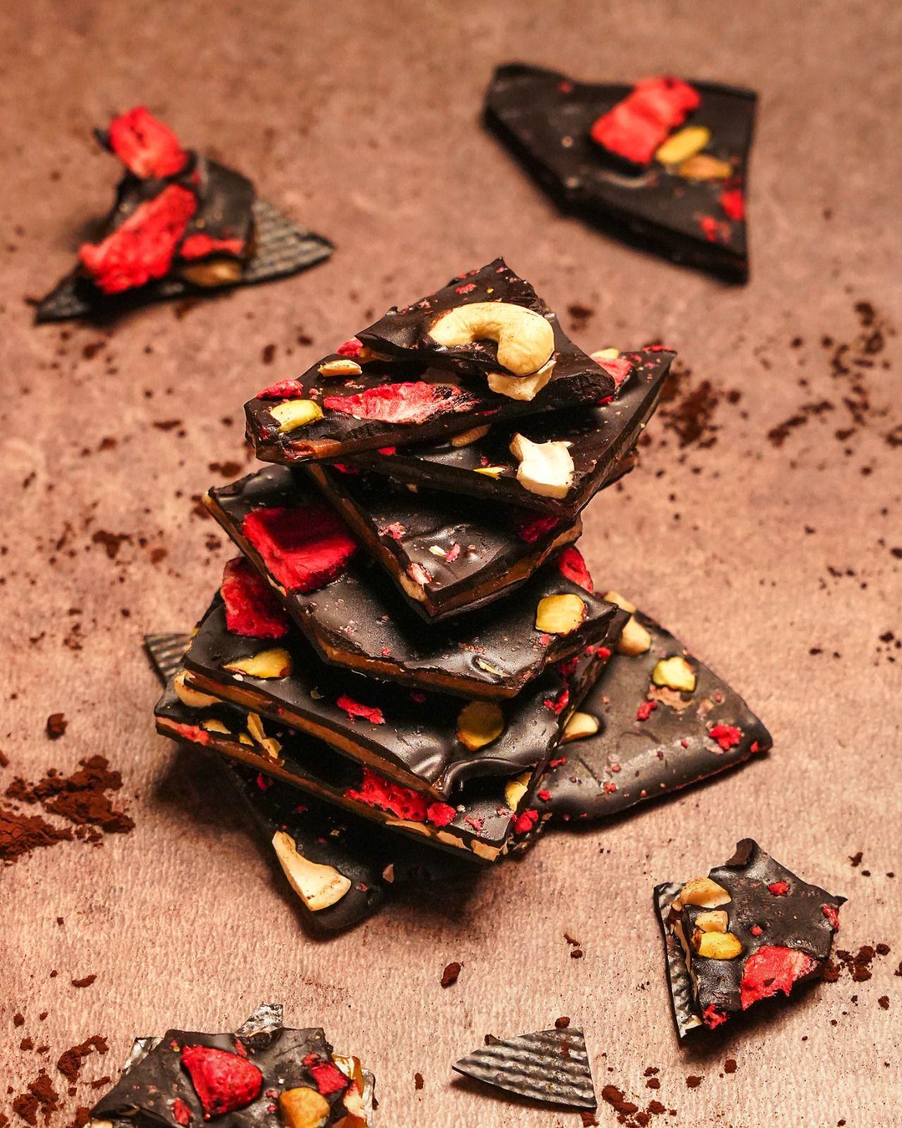 Strawberry Choco Barks